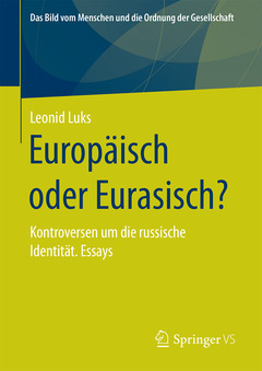 Cover of the book Europäisch oder Eurasisch?