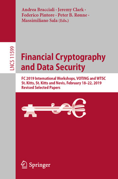 Couverture de l’ouvrage Financial Cryptography and Data Security