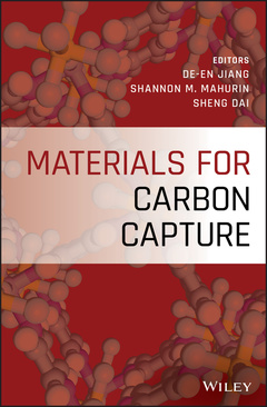 Couverture de l’ouvrage Materials for Carbon Capture