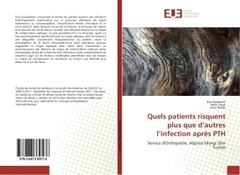 Couverture de l’ouvrage Quels patients risquent plus que d'autrès l'infection après PTH