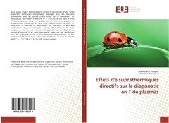 Couverture de l’ouvrage Effets d'e suprathermiques directifs sur le diagnostic en T de plasmas