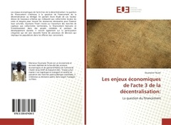 Couverture de l’ouvrage Les enjeux economiques de l'acte 3 de la decentralisation: