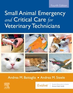 Couverture de l’ouvrage Small Animal Emergency and Critical Care for Veterinary Technicians