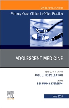 Couverture de l’ouvrage Adolescent Medicine,An Issue of Primary Care: Clinics in Office Practice