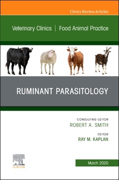 Couverture de l’ouvrage Ruminant Parasitology,An Issue of Veterinary Clinics of North America: Food Animal Practice