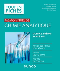 Couverture de l’ouvrage Mémo visuel de chimie analytique