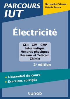 Cover of the book Electricité - 2e éd. - L'essentiel du cours - Exercices corrigés