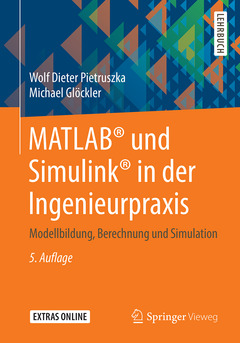 Couverture de l’ouvrage MATLAB® und Simulink® in der Ingenieurpraxis