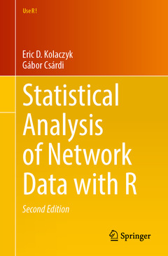 Couverture de l’ouvrage Statistical Analysis of Network Data with R