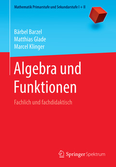 Cover of the book Algebra und Funktionen