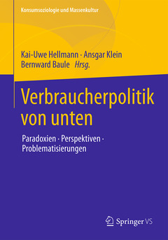 Cover of the book Verbraucherpolitik von unten