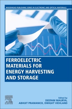 Couverture de l’ouvrage Ferroelectric Materials for Energy Harvesting and Storage
