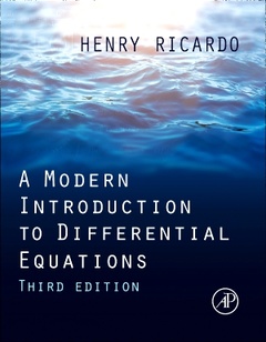 Couverture de l’ouvrage A Modern Introduction to Differential Equations