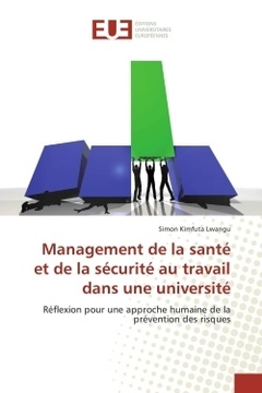Couverture de l’ouvrage Management de la santé et de la sécurité au travail dans une université