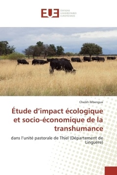 Couverture de l’ouvrage Étude d'impact écologique et socio-économique de la transhumance