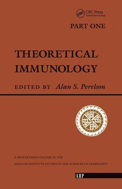 Couverture de l’ouvrage Theoretical Immunology, Part One