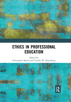 Cover of the book Ethics in Professional Education