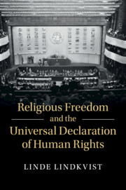 Couverture de l’ouvrage Religious Freedom and the Universal Declaration of Human Rights