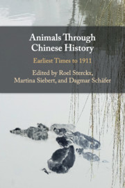 Couverture de l’ouvrage Animals through Chinese History