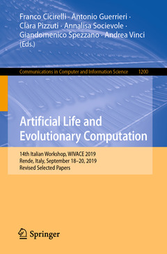 Couverture de l’ouvrage Artificial Life and Evolutionary Computation