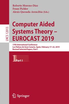 Couverture de l’ouvrage Computer Aided Systems Theory – EUROCAST 2019