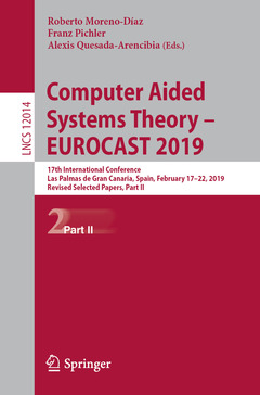 Couverture de l’ouvrage Computer Aided Systems Theory - EUROCAST 2019