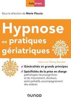 Couverture de l’ouvrage Hypnose en pratiques gériatriques