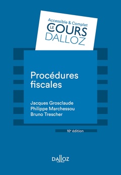 Cover of the book Procédures fiscales 10ed