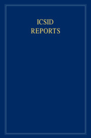 Couverture de l’ouvrage ICSID Reports: Volume 18