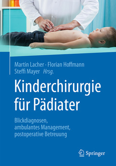 Couverture de l’ouvrage Kinderchirurgie für Pädiater