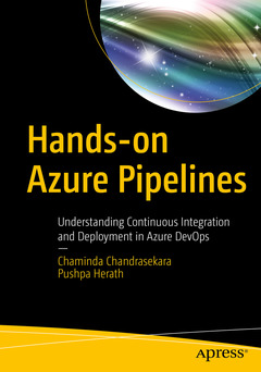 Cover of the book Hands-on Azure Pipelines