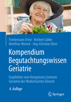 Couverture de l’ouvrage Kompendium Begutachtungswissen Geriatrie