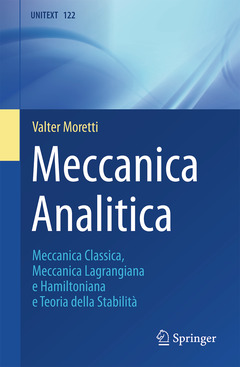 Couverture de l’ouvrage Meccanica Analitica