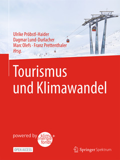 Couverture de l’ouvrage Tourismus und Klimawandel