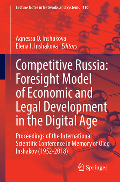 Couverture de l’ouvrage Competitive Russia: Foresight Model of Economic and Legal Development in the Digital Age