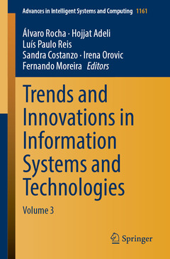 Couverture de l’ouvrage Trends and Innovations in Information Systems and Technologies