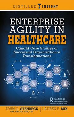 Couverture de l’ouvrage Enterprise Agility in Healthcare