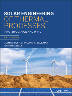 Couverture de l’ouvrage Solar Engineering of Thermal Processes, Photovoltaics and Wind