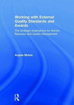 Cover of the book Working with External Quality Standards and Awards