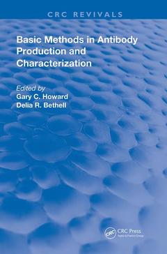 Cover of the book Basic methods in antibody production and characterization