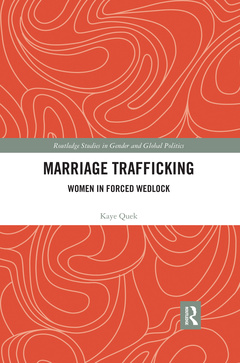 Couverture de l’ouvrage Marriage Trafficking