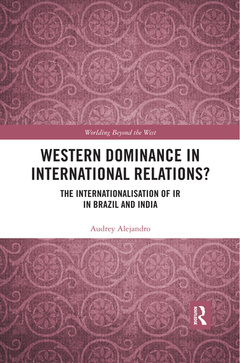 Couverture de l’ouvrage Western Dominance in International Relations?