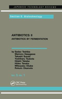 Couverture de l’ouvrage Antibiotics II