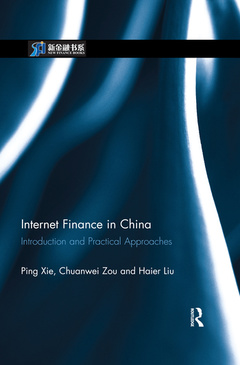 Cover of the book Internet Finance in China