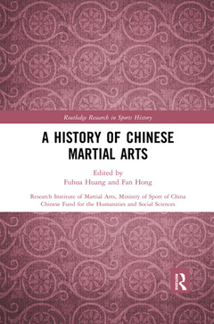 Couverture de l’ouvrage A History of Chinese Martial Arts