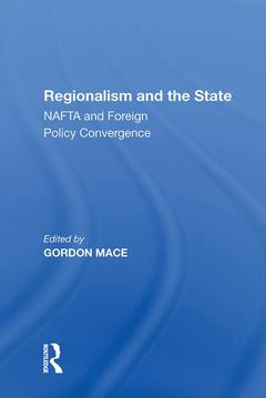 Couverture de l’ouvrage Regionalism and the State