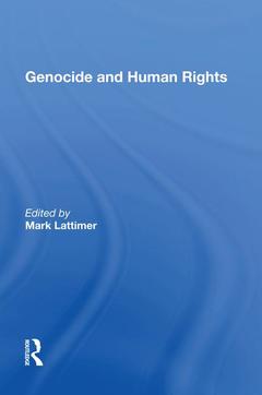 Cover of the book Genocide and Human Rights