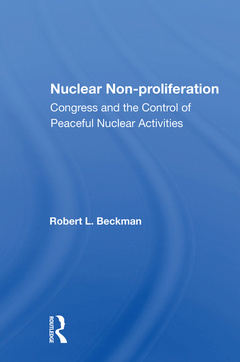 Couverture de l’ouvrage Nuclear Non-proliferation