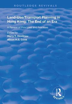 Couverture de l’ouvrage Land-use/Transport Planning in Hong Kong