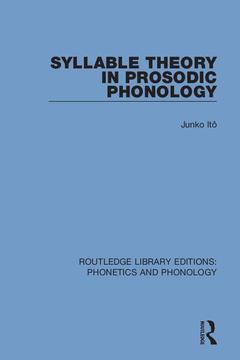 Couverture de l’ouvrage Syllable Theory in Prosodic Phonology